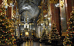 dekoracje świąteczne w Bazylice jasnogórskiej