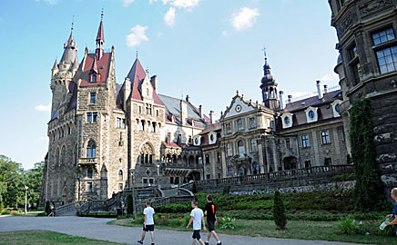 zamek w Mosznej