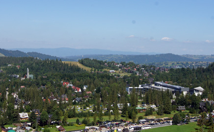 panorama Zakopanego